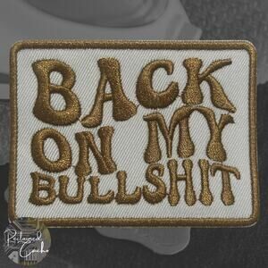 Back on my BS Iron On Patch